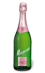 Mumm Rosé Dry; Bild: Godefroy H. von Mumm & Co. Sektkellereien GmbH 